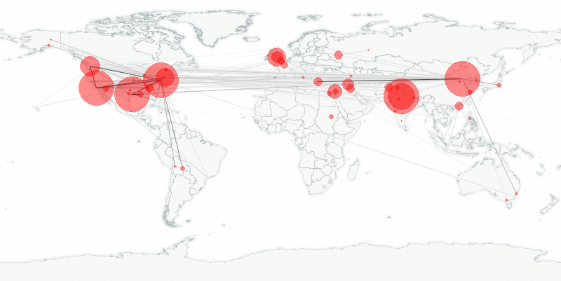 Buzztracker day map -2008-09-13