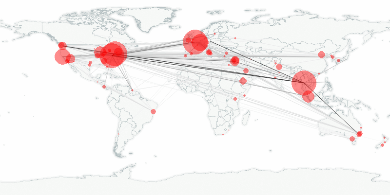 Buzztracker day map -2011-10-25